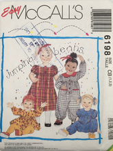 Load image into Gallery viewer, 1992 Vintage Sewing Pattern: McCalls 6198