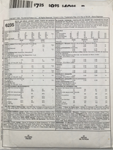 Load image into Gallery viewer, 1992 Vintage Sewing Pattern: McCalls 6235