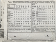 Load image into Gallery viewer, 1993 Vintage Sewing Pattern: McCalls 6507