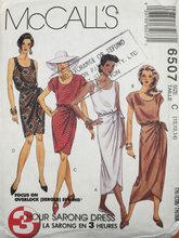 Load image into Gallery viewer, 1993 Vintage Sewing Pattern: McCalls 6507