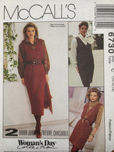 Load image into Gallery viewer, 1993 Vintage Sewing Pattern: McCalls 6730