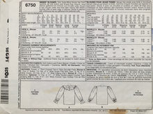 Load image into Gallery viewer, 1993 Vintage Sewing Pattern: McCalls 6750