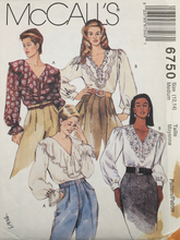 Load image into Gallery viewer, 1993 Vintage Sewing Pattern: McCalls 6750
