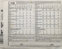 Load image into Gallery viewer, 1993 Vintage Sewing Pattern: McCalls 6788