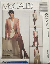 Load image into Gallery viewer, 1994 Vintage Sewing Pattern: McCalls 6895