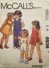 Load image into Gallery viewer, 1980 Vintage Sewing Pattern: McCalls 6936