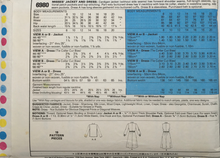 Load image into Gallery viewer, 1980 Vintage Sewing Pattern: McCalls 6980