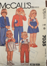 Load image into Gallery viewer, 1980 Vintage Sewing Pattern: McCalls 7035