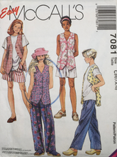 Load image into Gallery viewer, 1994 Vintage Sewing Pattern: McCalls 7081