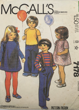 Load image into Gallery viewer, 1980 Vintage Sewing Pattern: McCalls 7178
