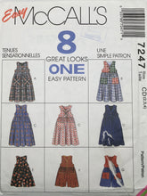 Load image into Gallery viewer, 1994 Vintage Sewing Pattern: McCalls 7247
