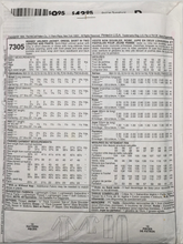 Load image into Gallery viewer, 1994 Vintage Sewing Pattern: McCalls 7305