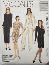 Load image into Gallery viewer, 1994 Vintage Sewing Pattern: McCalls 7305