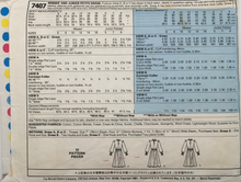 Load image into Gallery viewer, 1981 Vintage Sewing Pattern: McCalls 7407