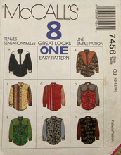 Load image into Gallery viewer, Sewing Pattern: McCalls 7456