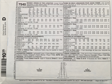 Load image into Gallery viewer, 1995 Vintage Sewing Pattern: McCalls 7545