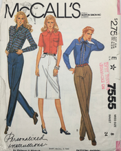 Load image into Gallery viewer, 1981 Vintage Sewing Pattern: McCalls 7555