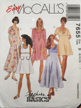 Load image into Gallery viewer, 1995 Vintage Sewing Pattern: McCalls 7655