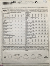 Load image into Gallery viewer, 1995 Vintage Sewing Pattern: McCalls 7673