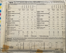 Load image into Gallery viewer, 1981 Vintage Sewing Pattern: McCalls 7679