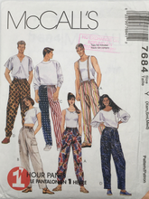 Load image into Gallery viewer, 1995 Vintage Sewing Pattern: McCalls 7684