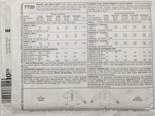 Load image into Gallery viewer, 1995 Vintage Sewing Pattern: McCalls 7720