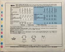 Load image into Gallery viewer, 1982 Vintage Sewing Pattern: McCalls 8014