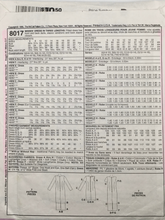 Load image into Gallery viewer, 1995 Vintage Sewing Pattern: McCalls 8017