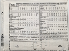 Load image into Gallery viewer, 1996 Vintage Sewing Pattern: McCalls 8083