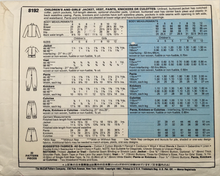 Load image into Gallery viewer, 1982 Vintage Sewing Pattern: McCalls 8192