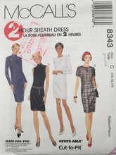 Load image into Gallery viewer, 1996 Vintage Sewing Pattern: McCalls 8343