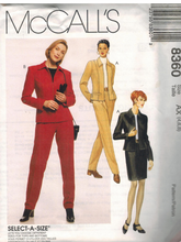 Load image into Gallery viewer, 1990’s Vintage Sewing Pattern: McCalls 8360