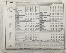 Load image into Gallery viewer, 1983 Vintage Sewing Pattern: McCalls 8469