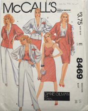 Load image into Gallery viewer, 1983 Vintage Sewing Pattern: McCalls 8469