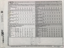 Load image into Gallery viewer, 1996 Vintage Sewing Pattern: McCalls 8576