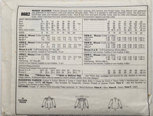 Load image into Gallery viewer, 1983 Vintage Sewing Pattern: McCalls 8682