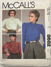 Load image into Gallery viewer, 1983 Vintage Sewing Pattern: McCalls 8682