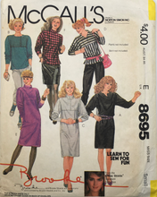 Load image into Gallery viewer, 1983 Vintage Sewing Pattern: McCalls 8695
