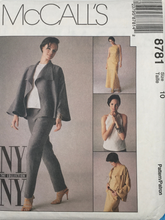 Load image into Gallery viewer, 1997 Vintage Sewing Pattern: McCalls 8781