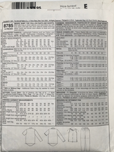 Load image into Gallery viewer, 1997 Vintage Sewing Pattern: McCalls 8785