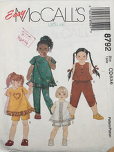Load image into Gallery viewer, 1997 Vintage Sewing Pattern: McCalls 8792