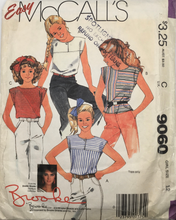 Load image into Gallery viewer, 1984 Vintage Sewing Pattern: McCalls 9060