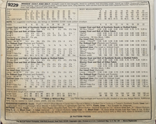 Load image into Gallery viewer, 1984 Vintage Sewing Pattern: McCalls 9229