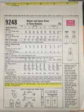 Load image into Gallery viewer, 1968 Vintage Sewing Pattern: McCalls 9248