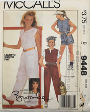 Load image into Gallery viewer, 1985 Vintage Sewing Pattern: McCalls 9448