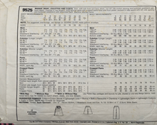 Load image into Gallery viewer, 1985 Vintage Sewing Pattern: McCalls 9525