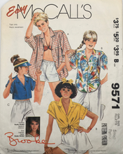 Load image into Gallery viewer, 1985 Vintage Sewing Pattern: McCalls 9571