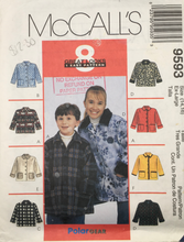 Load image into Gallery viewer, 1998 Vintage Sewing Pattern: McCalls 9593