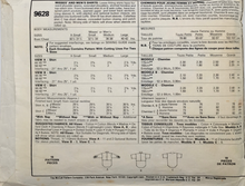 Load image into Gallery viewer, 1985 Vintage Sewing Pattern: McCalls 9628