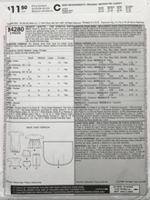 Load image into Gallery viewer, 2003 Sewing Pattern: McCalls M4280